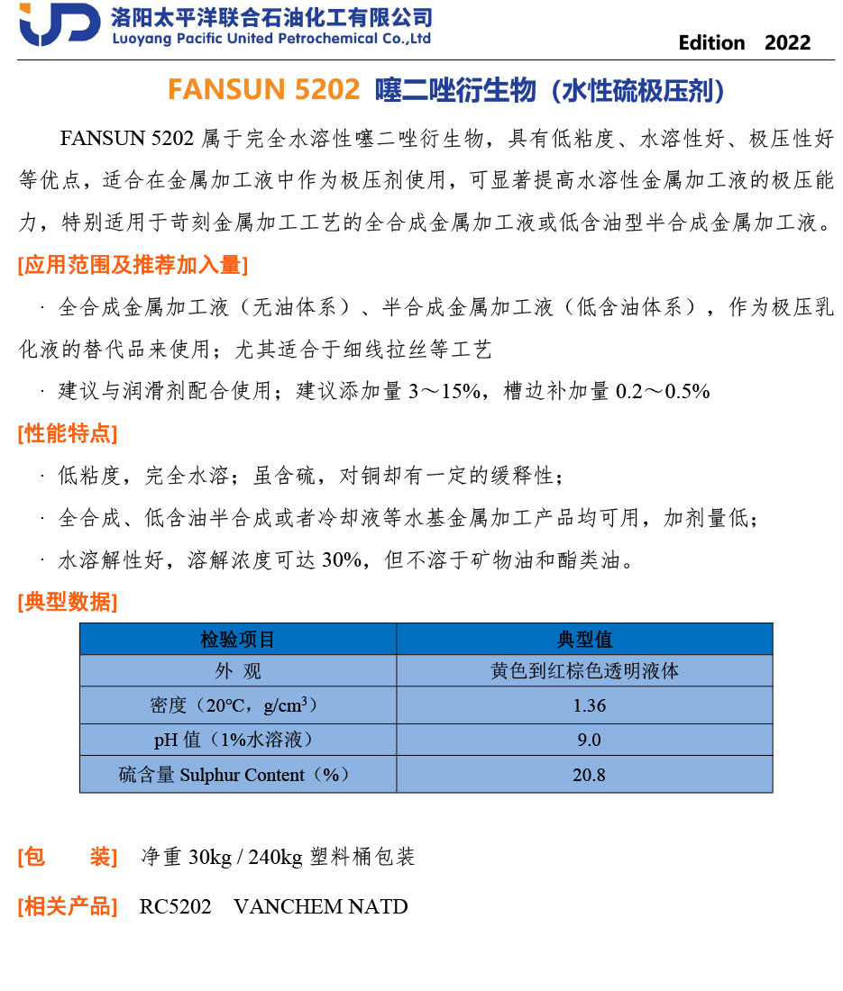 FANSUN-5202-TDS-CN FANSUN-5202-TDS-CN